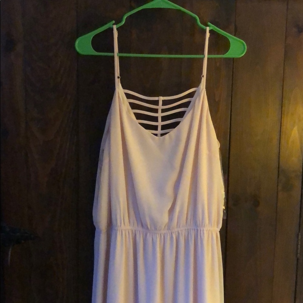 Color Block Maxi Dress